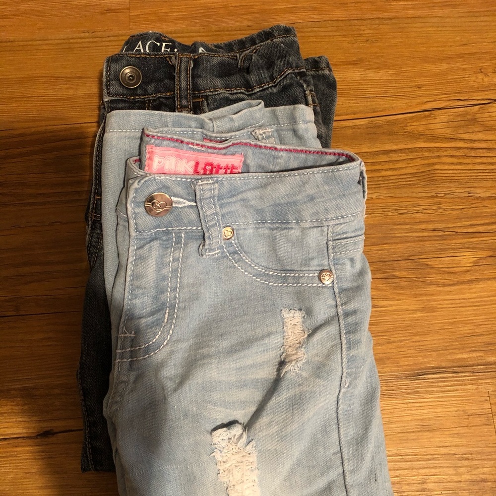 💥💥SOLD IN A BUNDLE    Girls Jeans 👖 4T & 5T